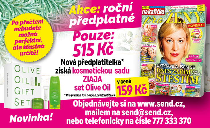 promo předplatného časopisů